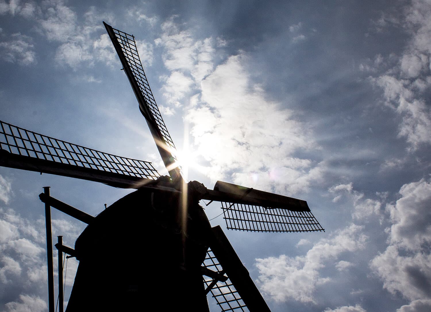 Cycle route along the windmills around Ede