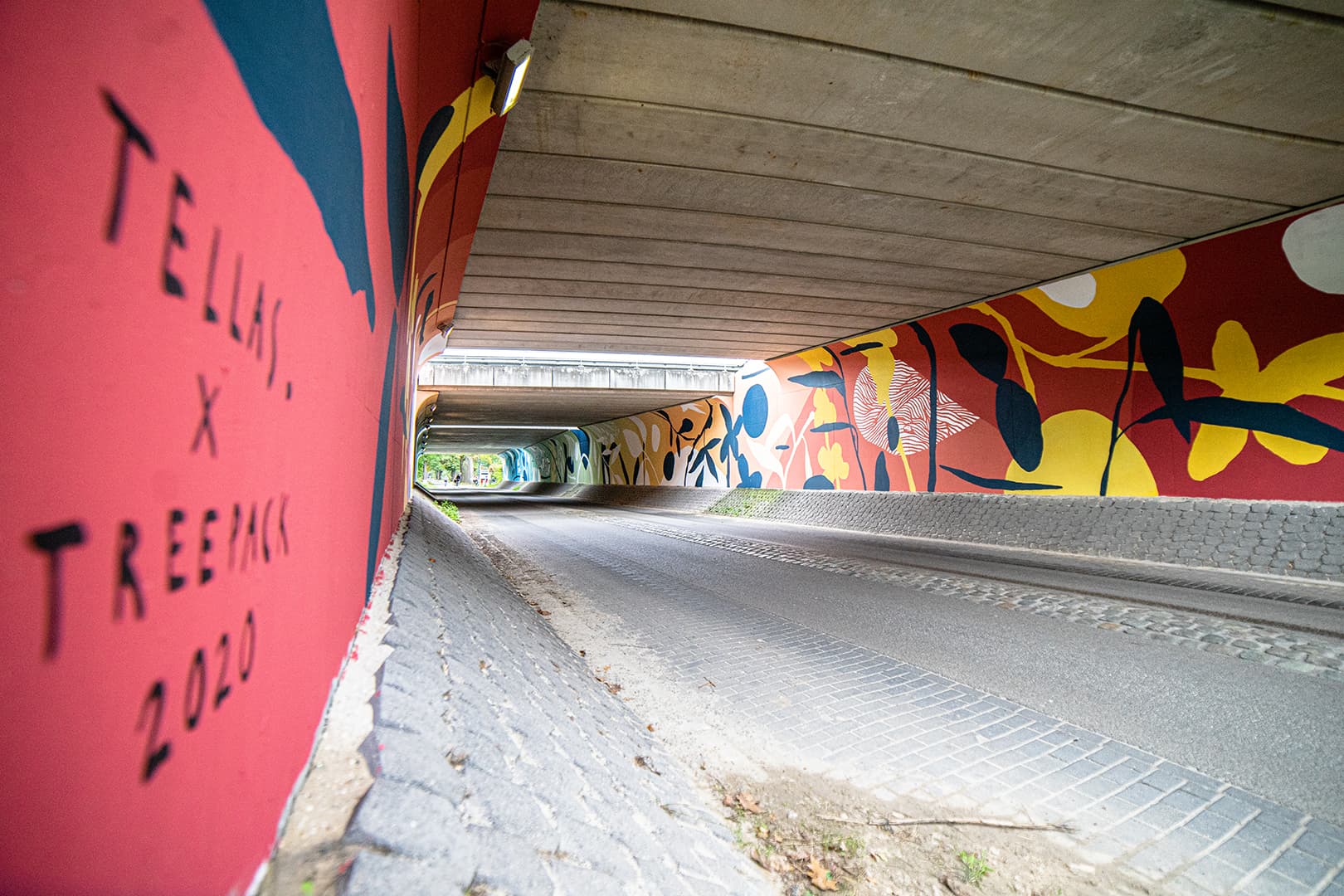 Mural 'Spring-Summer-Autumn-Winter' | Tunnelvisie