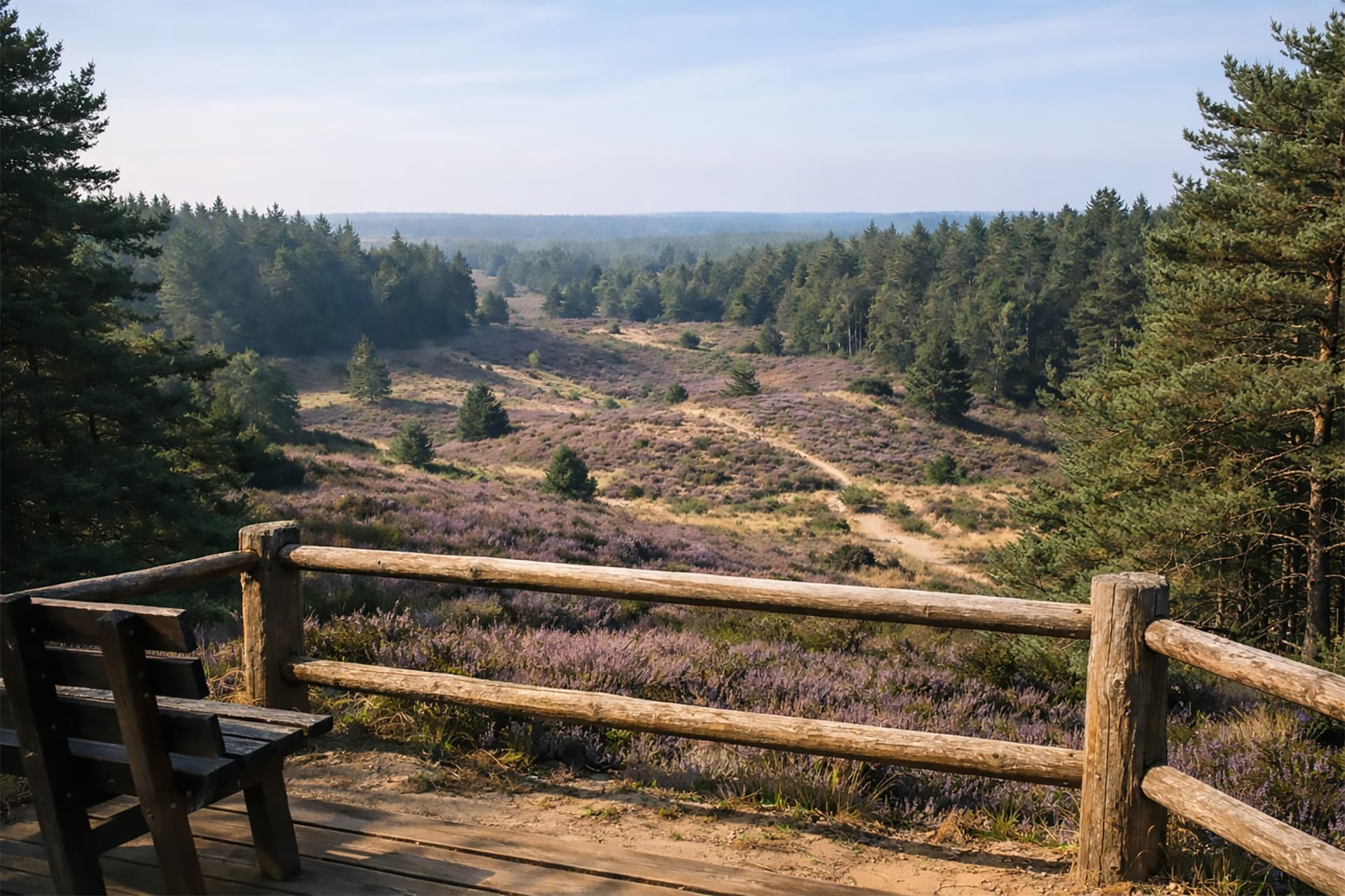 Uitkijkpunt in Reeënberg