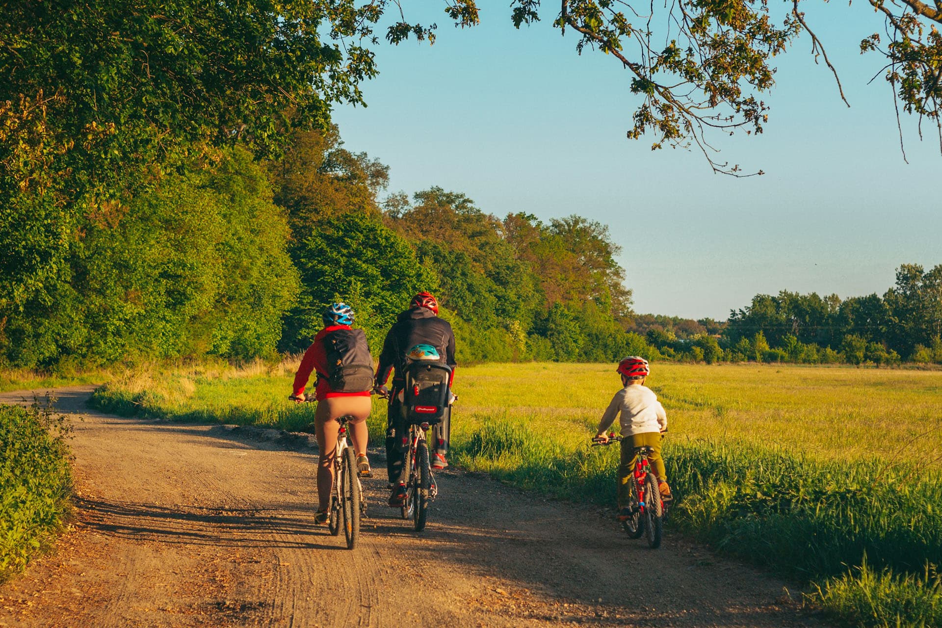 Fahrradroute Spielspaß im Mittelpunkt
